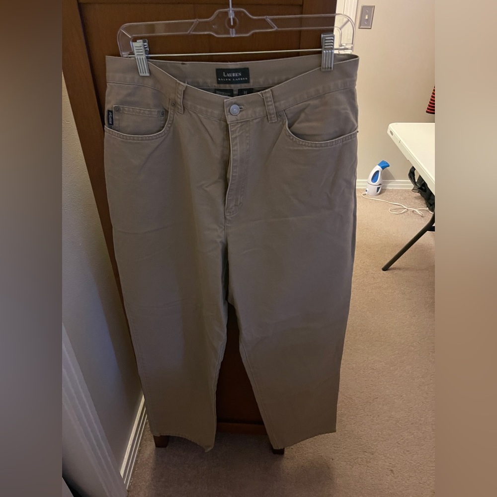 Ralph Laurrn Women's Tan Jeans